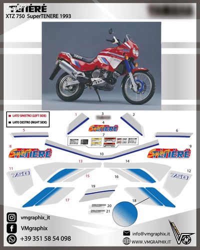 1993 xtz 750 supertenere - 1993,