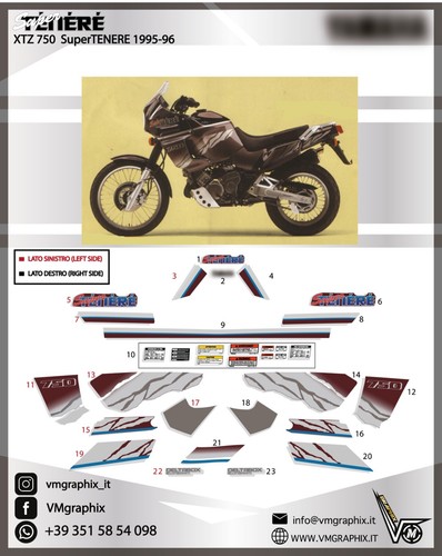 Glitter xtz 750 supertenere - glitter,