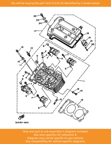 Yamaha guide valve 1 - guide,,