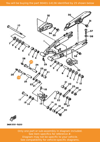 Yamaha bolt union - bolt,,