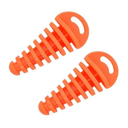 Exhaust bung wash plugs orange - wash,