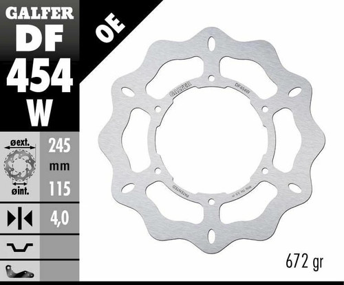 Galfer fixed wave brake - fixed, rotor