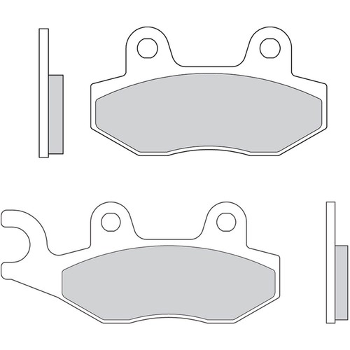 Pair organic brake - of,