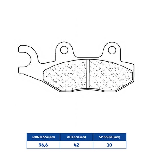 Sintered brake pads for yamaha - brake,