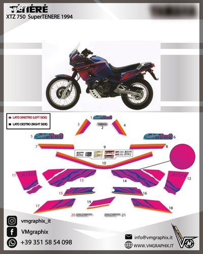 1994 xtz 750 supertenere - 1994, xt