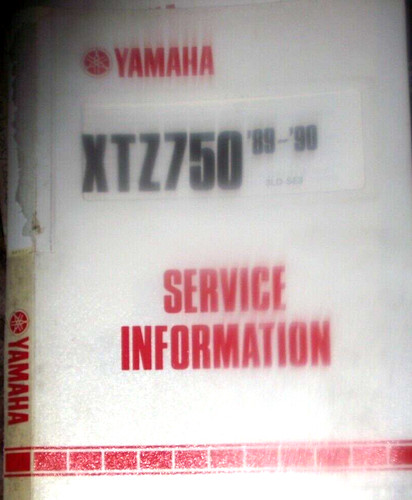 Yamaha xtz750 service - yamaha,
