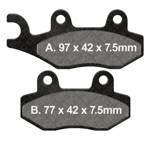 Pair ebc pads fa135tt - of,