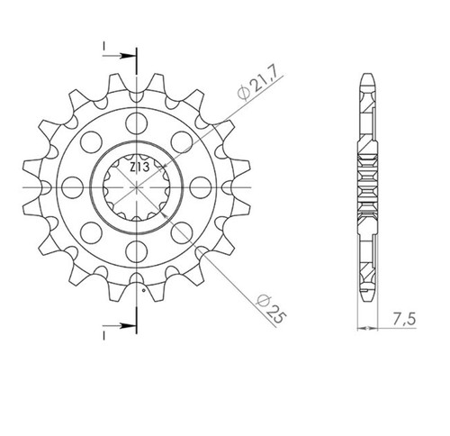 520 step sprocket for - 16,